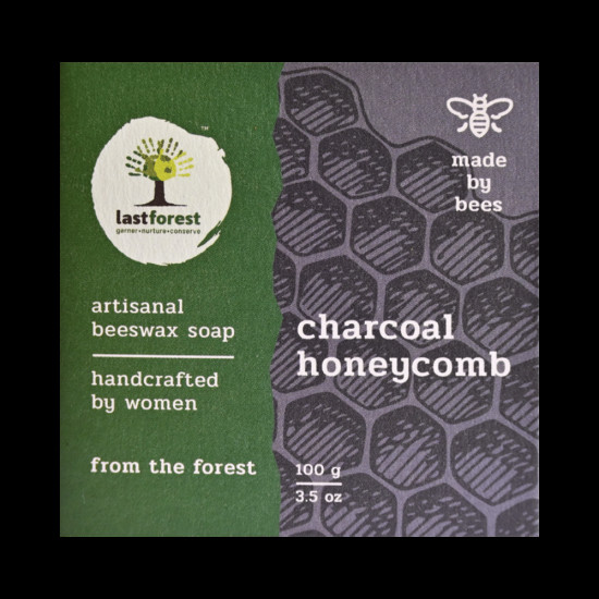 Last Forest Charcoal Honeycomb Beeswax Soap image