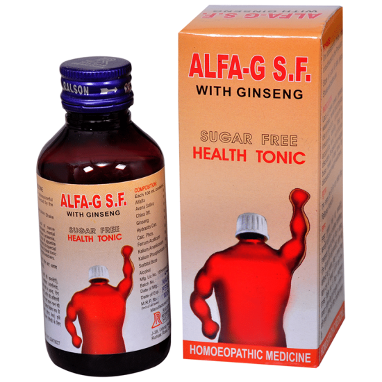 Ralson Remedies Alfa-G S.F. With Ginseng Health Tonic image