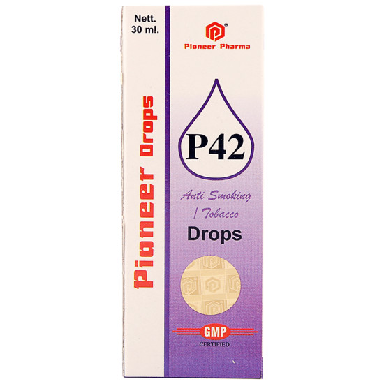 Pioneer Pharma P42 Anti Smoking/Tobacco Drop image