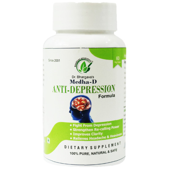 Dr.Bhargav’s Medha-D Anti-depression Veg Capsule image