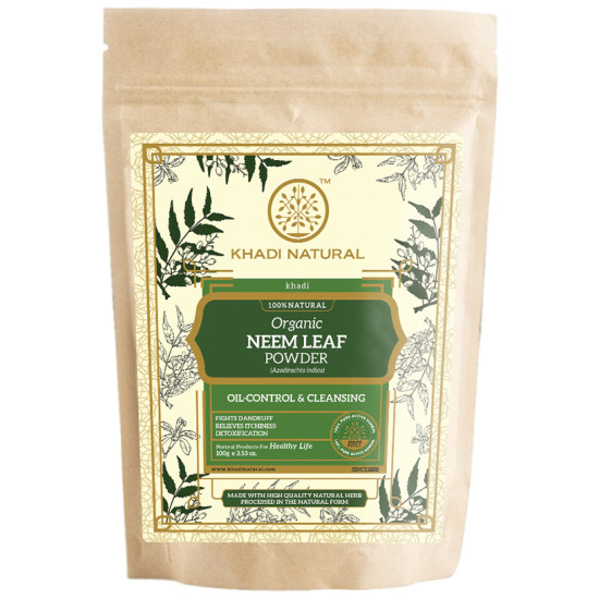 Khadi Naturals Organic Neem Leaf Powder image