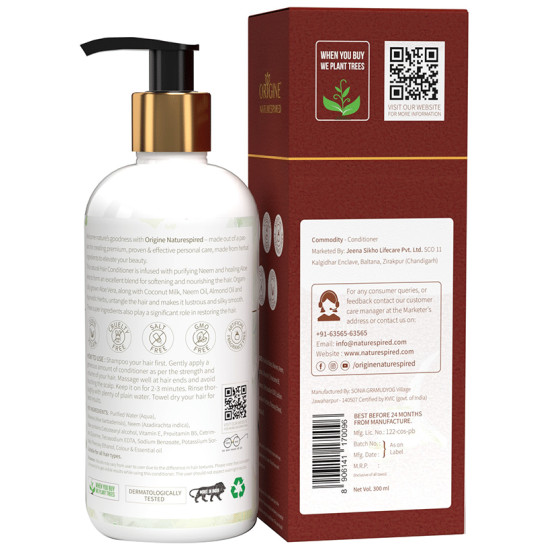 Origine Naturespired Conditioner Aloe Vera & Neem for Reconstructing & Detangling image