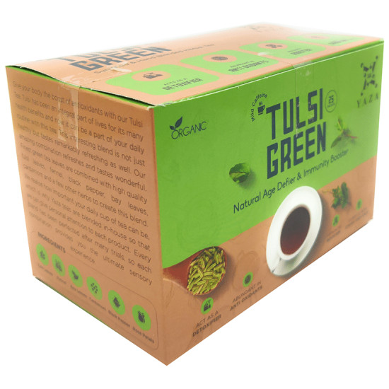 Yaza Tulsi Green Organic Tea Sachet (2gm Each) image