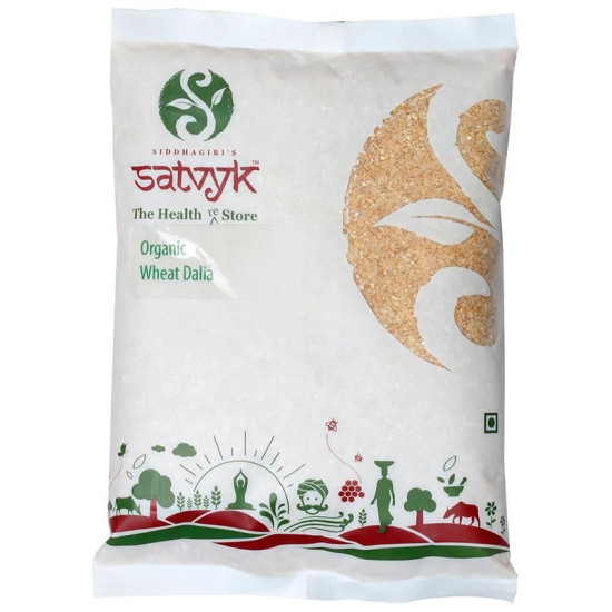 Satvyk Organic Wheat Daliya image