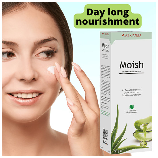 Atrimed Moish Herbal Moisturizer (200ml Each) image