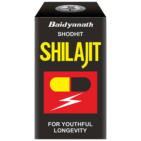 Baidyanath (Noida) Shodhit Shilajit Capsule image