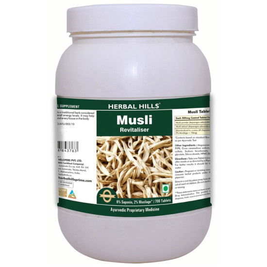 Herbal Hills Musli Revitaliser Tablet image