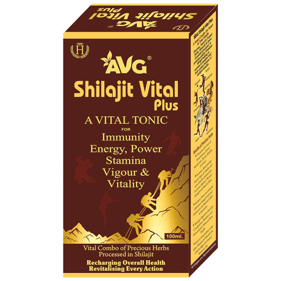 AVG Shilajit Vital Plus Tonic image