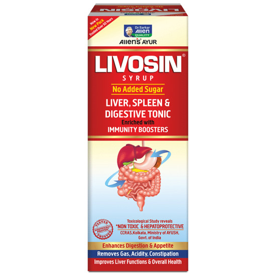 Dr. Sarkar's Allen Ayur Livosin Syrup (450ml Each) image