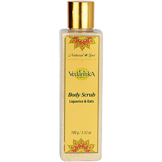 Vedantika Herbals Liquorice and Oats Body Scrub image