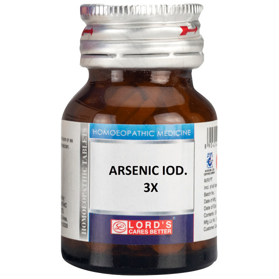 Lord's Arsenic Iod Trituration Tablet 3X image