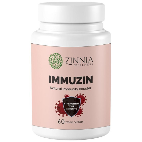 Zinnia Wellness Immuzin Natural Immunity Booster Veggie Capsule image