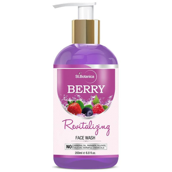 St.Botanica Berry Revitalizing Facial Cleanser image