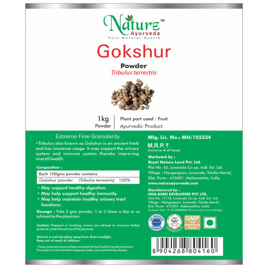 Naturz Ayurveda Gokshur Powder image