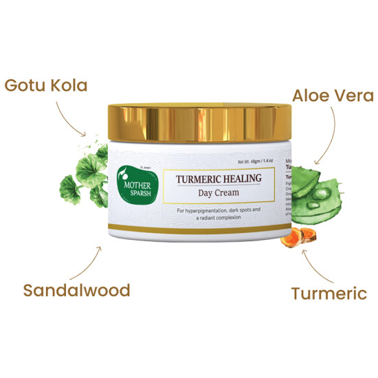 Mother Sparsh Turmeric Healing Day Cream image