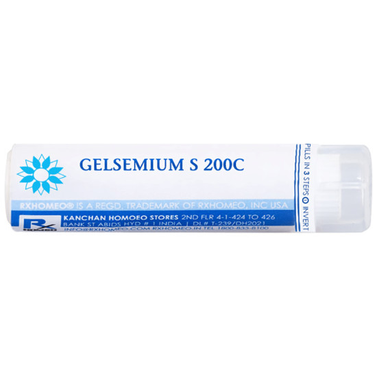 Rxhomeo Gelsemium Sempervirens 200C Pellets image