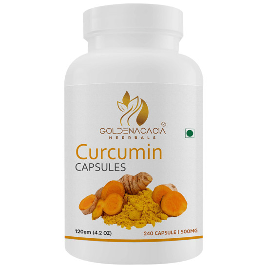 Goldenacacia Herrbals Curcumin 500 Capsule image