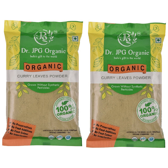 Dr. JPG Organic Curry Leaves Powder (100gm Each) image