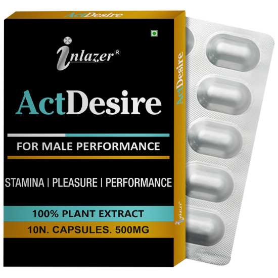 Inlazer Act Desire Capsule For Male Performance image