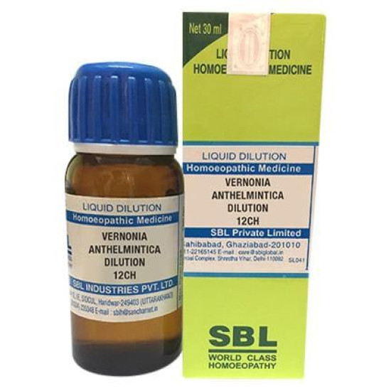 SBL Vernonia Anthelmintica Dilution 12 CH image