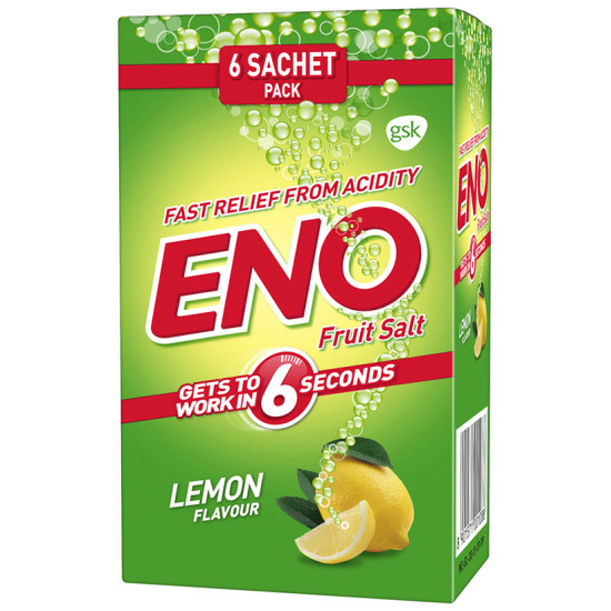 Eno Fruit Salt Sachet (5gm Each) Lemon image