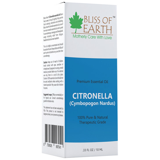 Bliss of Earth Citronella Premium Essential Oil image