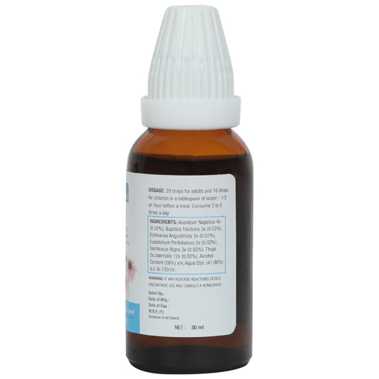 Dr Batra's Homeo+ Immunity Medicine Oral Drops (30ml Each) image