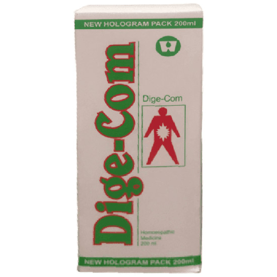 Dr. Wellmans Dige-Com Syrup image