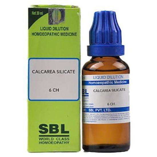 SBL Calcarea Silicate Dilution 6 CH image