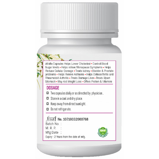 Xovak Pharma Alfalfa Capsule image