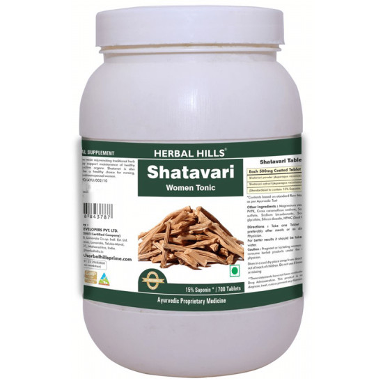 Herbal Hills Shatavari Women Tonic Tablet image