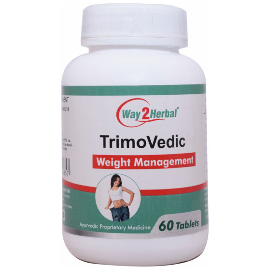 Way2Herbal Trimo Vedic Weight Management Tablet image