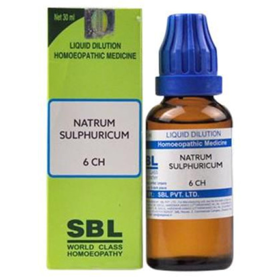 SBL Natrum Sulphuricum Dilution 6 CH image