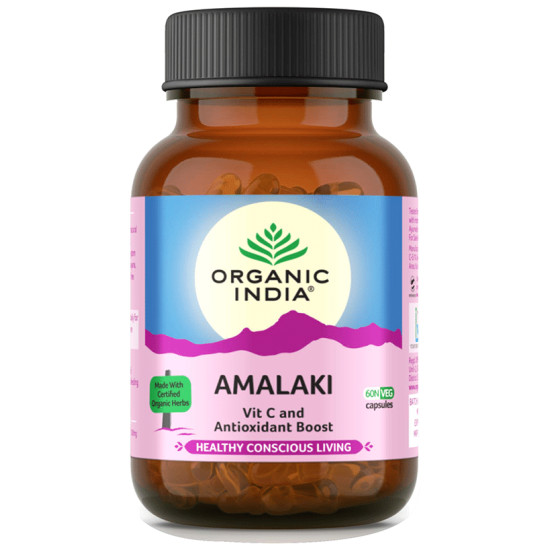 Organic India Amalaki Veg Capsule image