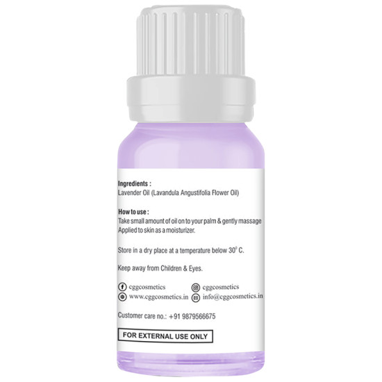 CGG Cosmetics 100% Natural Facial Oil Lavender image