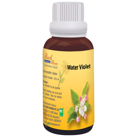 Bio India Bach Flower Water Violet image