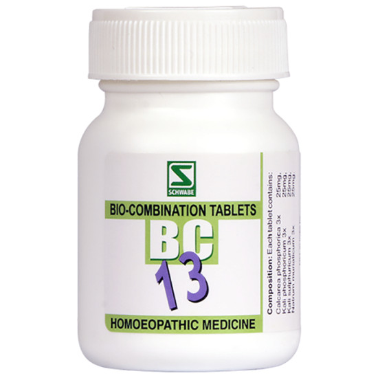 Dr Willmar Schwabe India Bio-Combination 13 (BC 13) Tablet image