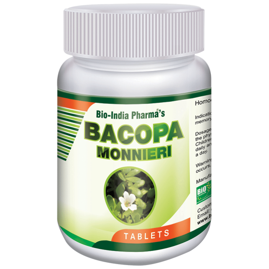 Bio India Bacopa Monnieri Tablet image