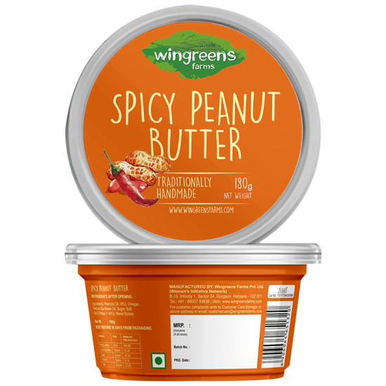 Wingreens Farms Spicy Peanut Butter image