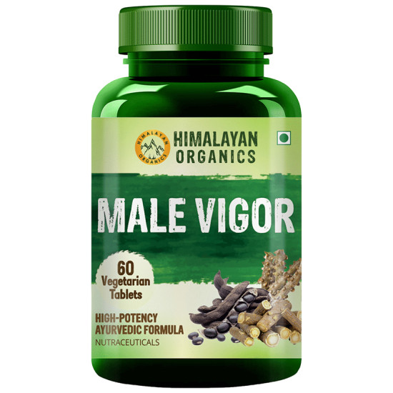 Himalayan Organics Male Vigor Vegetarian Tablet image