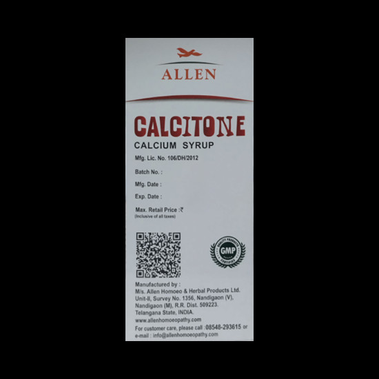 Allen Calcitone Calcium Syrup image