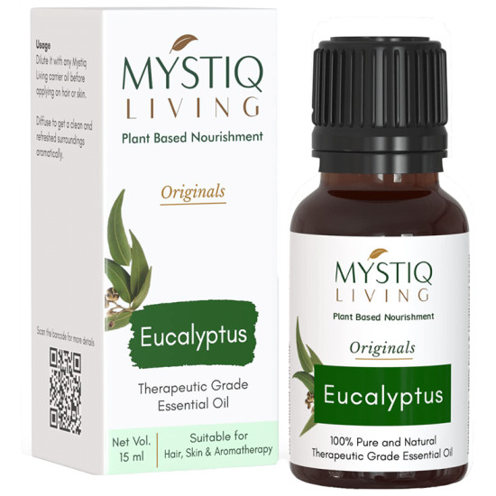 Mystiq Living Originals Therapeutic Grade Essential Oil Eucalyptus image