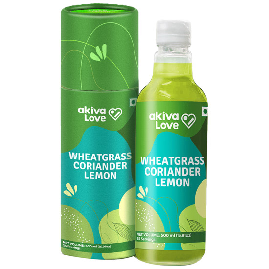 Akiva Love Wheatgrass Coriander Lemon Juice image