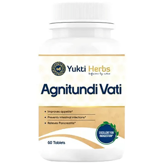 Yukti Herbs Agnitundi Vati Tablet (60 Each) image