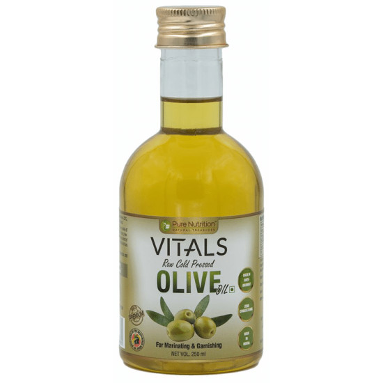 Pure Nutrition Vitals Raw Cold Pressed Olive Oil image