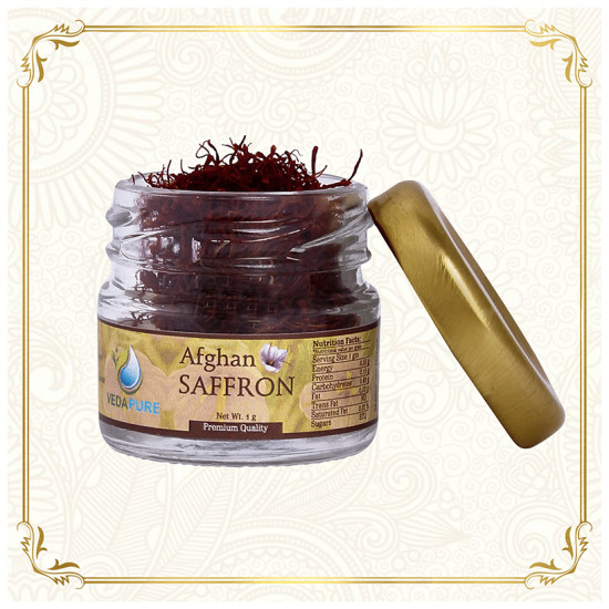 Vedapure Afghan Saffron Premium A++ Grade image