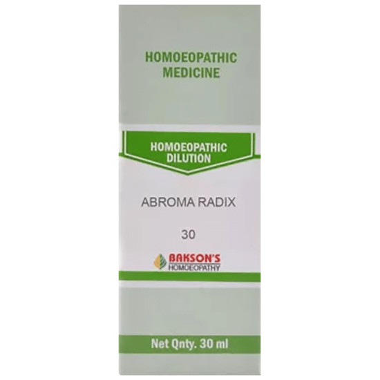 Bakson's Abroma Radix Dilution 30 image