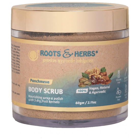 Roots and Herbs Panchmeva Body Scrub image