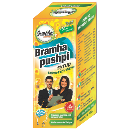 Guapha Ayurveda Bramha Pushpi Syrup image