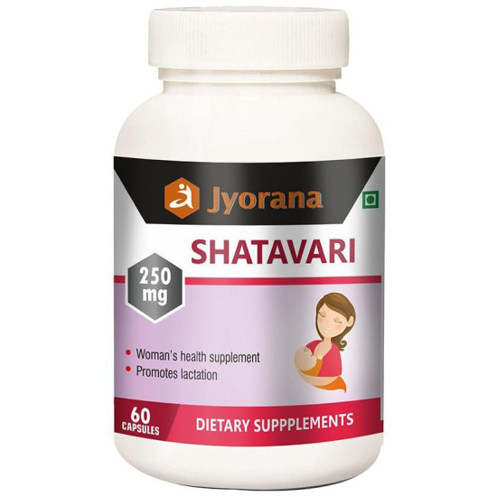 Jyorana Shatavari 250mg Capsule image